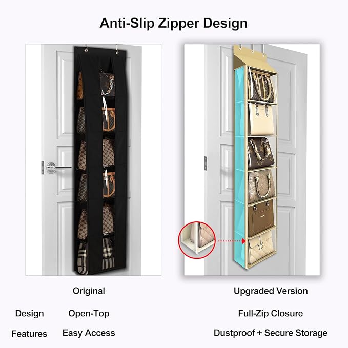 Lirex Over The Door Purse Organizer & Purse Shelf - Image 4