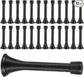 24 Pack Spring Door Stops 3 1/4 Inch Flexible Heavy Duty Spring Door Stopper by KISEER