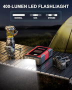 GOOLOO A3 Jump Starter with Air Compressor, 3000A Portable Car Battery Booster - Image 7