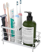 Luxspire Toothbrush Holders, 6 Slots Stainless Steel Tooth Brush Holder by Luxspire