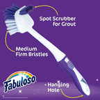 Fabuloso Tile Brush with Spot Scrubber, Long Bathroom Cleaning Brush with - Image 6