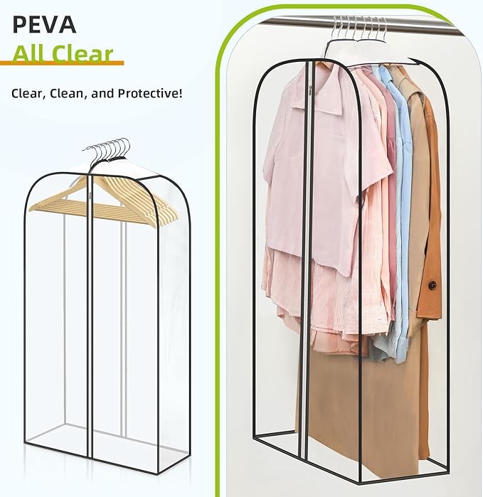 LANDNEOO 2 Pack Clear Garment Bags - Image 4
