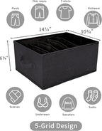 GRANNY SAYS 5-Grid Drawer Organizer: Storage Bins - Image 5