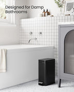 SONGMICS Bathroom Trash Can, 1.6-Gallon Trash Bin - Image 3
