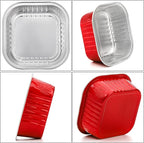 ZEAYEA 60 Pack 10 oz Aluminum Foil Baking Cups - Image 3