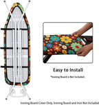 Hippie Flower Design Extra Thick Ironing Board Covers - Image 4