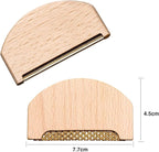 3 Pieces Wood Cashmere Comb and Wood Sweater Shaver Comb Combo Pack Fabric - Image 2