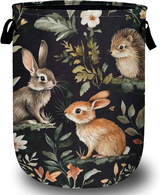 Cute Animal Laundry Basket, Laundry Hamper Collapsible Oxford Cloth by ANTJOO