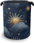 Sun Moon Stars Laundry Basket, Oxford Cloth Laundry Hamper by Unknown