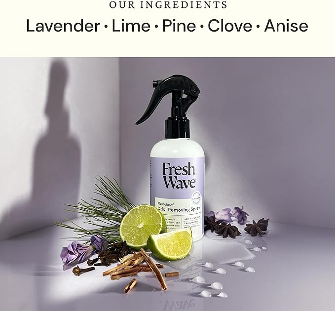 Fresh Wave Lavender Scent Odor Removing Spray, 8 fl. oz. | Pack of 4 | Odor - Image 2