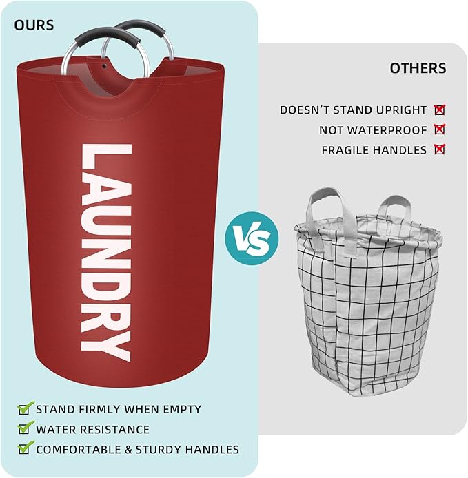 StorageRight 115L Large Laundry Basket, Laundry Hamper, Dirty Clothes Hamper - Image 4