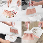 NACENA Small Dust Pan and Brush Set, Mini Broom and Dustpan Set Small Hand - Image 5