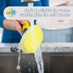 Scrub Daddy Dish Daddy Dish Wand & Connector Head, Soap Dispensing Dish Brush - Image 2