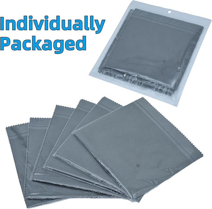 12 Pack Microfiber Gun Cleaning Cloth, Reusable Microsuede Cleaning/Polishing - Image 5