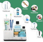 Marble Bathroom Counter Organizer, Kids Electric Toothbrush and Toothpaste - Image 6