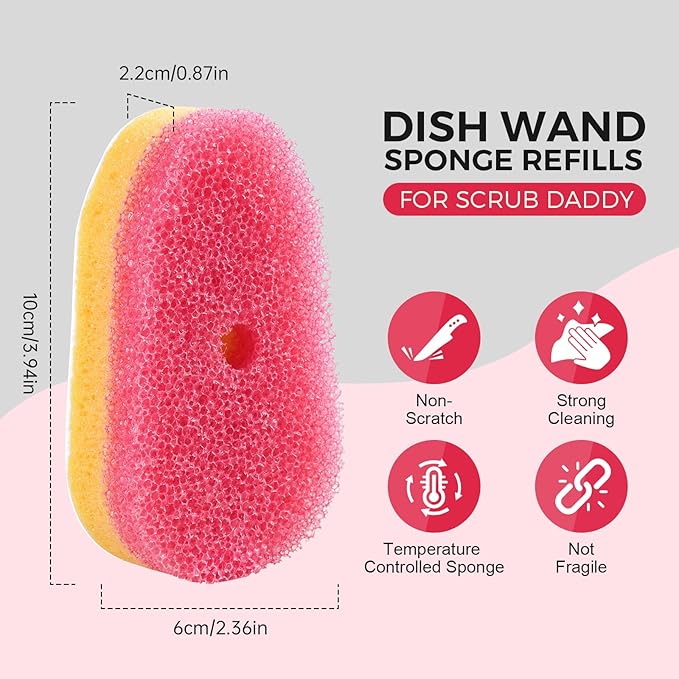 Sponge Refills for Scrub Daddy Dish Daddy - Image 2