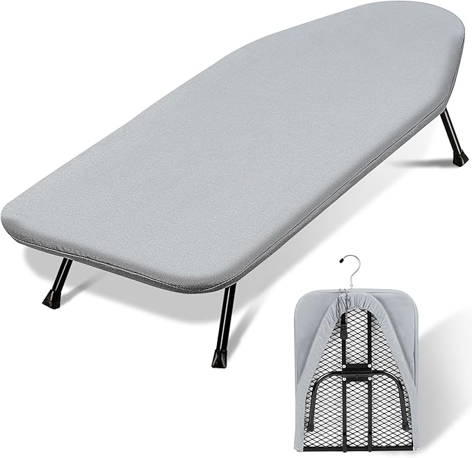 SheeChung Small Ironing Board 12"X32", Mini Ironing Board by SheeChung