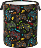Gaming Joysticks Laundry Hamper Bag by Unknown