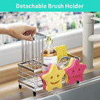 HapiRm Sink Caddy Sponge Holder - Image 4