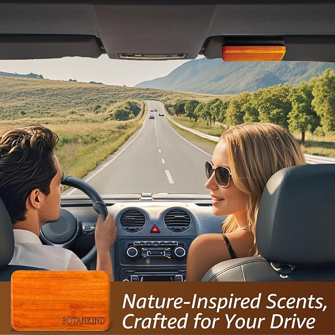 Car Air Freshener- Original Wood Air Freshener-Car Odor Eliminator - Image 2