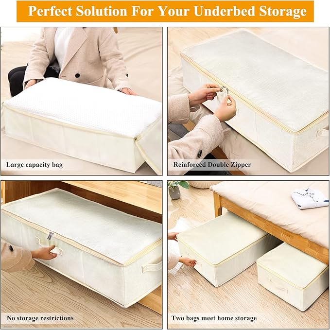 punemi Underbed Wedding Dress Storage Box, Wedding Dress Preservation Keepsake - Image 9