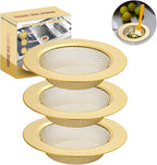 RQYEKDO 3-Pack Kitchen Sink Strainer Stainless Steel by rqyekdo