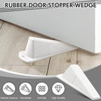 Frienda 4 Pcs Jumbo Door Stoppers Heavy Duty Door Stopper Tall up to 2inch Tall - Image 5