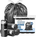 Small Trash Bags Drawstring 120 Count, JUKFITA Extra Strong 4 Gallon Garbage by JUKFITA
