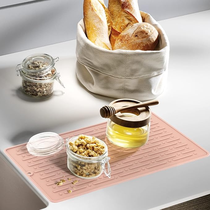 Dish Drying Mats, Heat-resistant Silicone Mat - Image 5