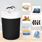 BlissTotes 75L Laundry Basket, Freestanding Laundry Hamper, Collapsible Dirty - Image 4