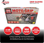 Grip Black Nitrile Gloves 5mil Latex-Free, Powder-Free, Micro-Textured - Image 4