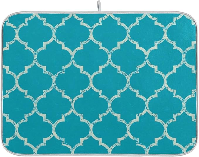Super Absorbent Dish Drying Mat, Microfiber Fast-Drying Dish Mat, Kitchen Dish by senya