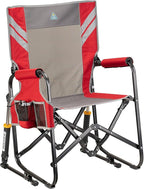 GCI Outdoor Stowaway Rocker - Varsity Red/Gray by GCIOUTDOOR