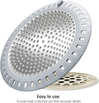 2PCS Shower Drain Hair Catcher, Shower Drain Strainer, Stainless Steel - Image 4