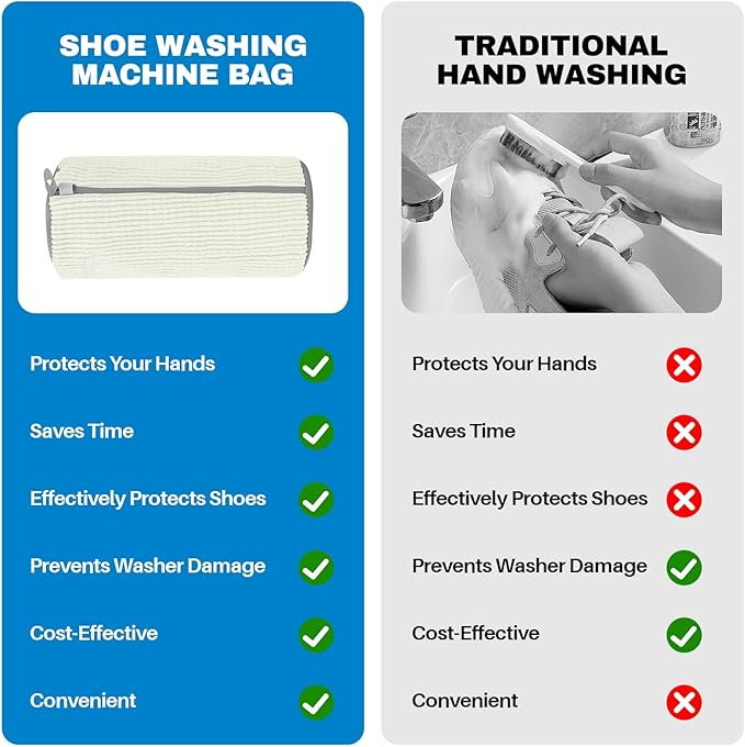 Shoe Washing Machine Bag: Laundry Shoe Bag - Image 5