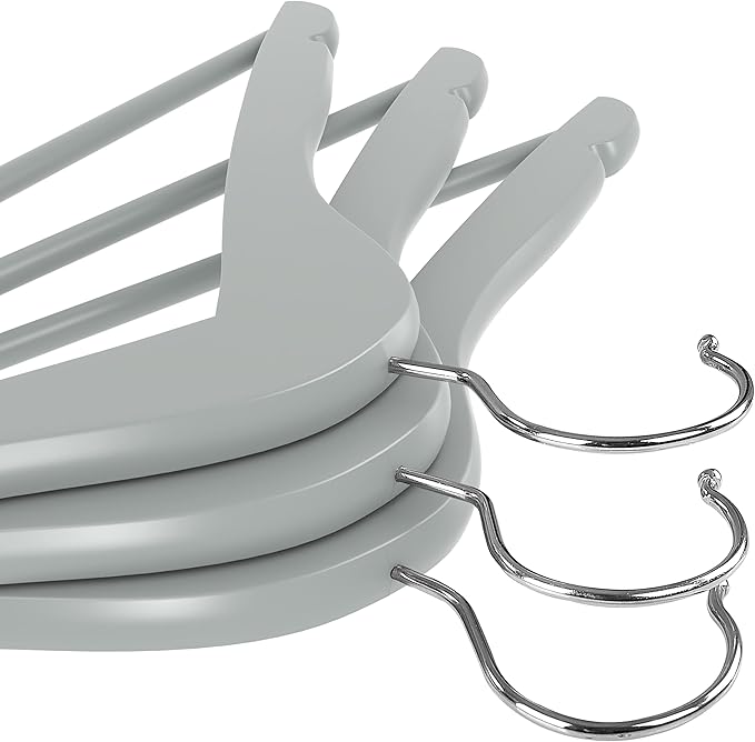 Utopia Home Premium Wooden Hangers 30 Pack - Image 4