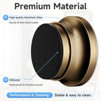 4PC Door Stoppers for Wall, 1.65 x 0.9 Inch Door Knob Wall Protector - Image 6