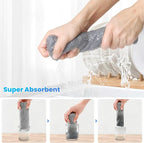 12 Pack Cleaning Cloth, Ultra Soft Absorbent Quick Drying Microfiber Cleaning - Image 3