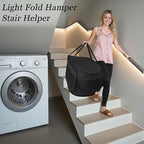 Upgraded 100L Extra Large Mesh Pop Up Laundry Hamper - Image 8