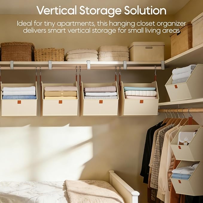 Collapsible Hanging Closet Organizer - Image 2