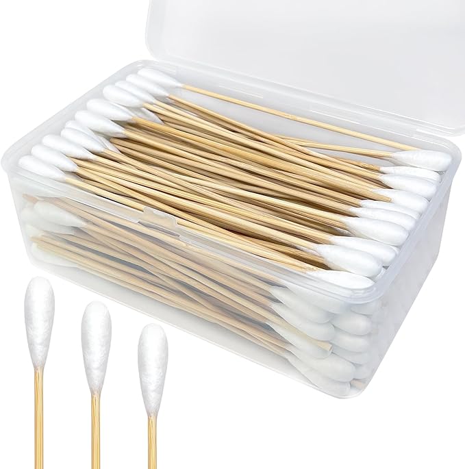 200-Pack of Long, Large Dog Ear Swabs by Garrelett