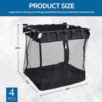 4Pcs Large Slatwall Baskets Mesh Slatwall Baskets - Image 2