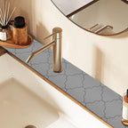 Kitchen Sink Splash Guard 2 PCS 30 Inch Sink Faucet Mat Splash Guard - Image 7