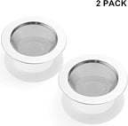 LASSHSWA 2 PCS Kitchen Sink Strainer Stainless Steel, Kitchen Sink Drain - Image 7