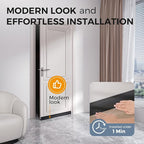 Hojoy 6 Pack Under Door Draft Stopper, Adjustable Door Sweep Anti-Collision - Image 4