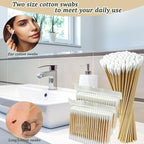 Organic Bamboo - Fiber Cotton Swab Bundle: 800 Standard - Image 3