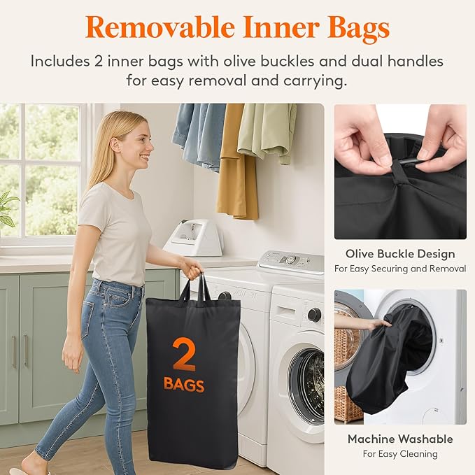 Lifewit 145L Large Laundry Basket - Image 6