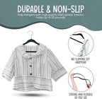 50 Premium Kids Velvet Hangers - Image 4