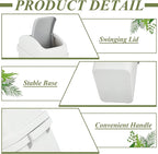 Sumind 2 Pcs 2.6 Gallon Bathroom Trash Can - Image 3