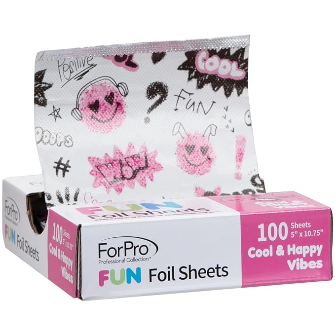 ForPro Professional Collection FUN Cool & Happy Vibes Foil Sheets, Pop-Up Foil - Image 5